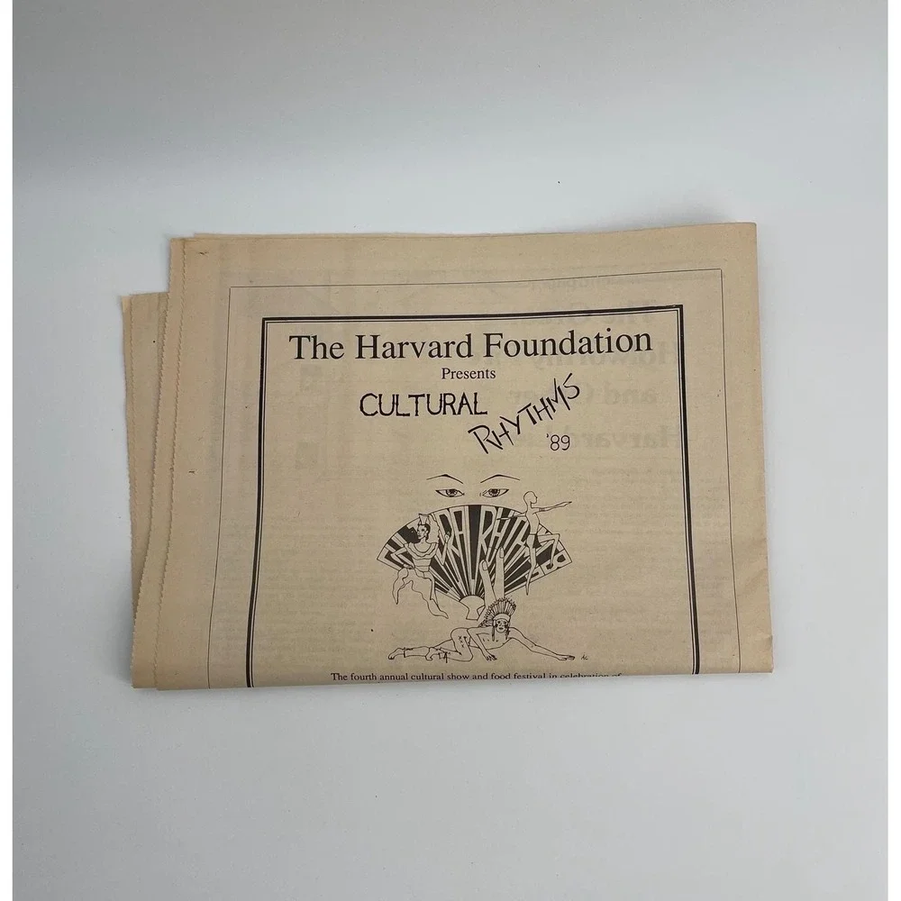 Vintage 1989 Harvard Crimson Weekly Magazine Feb 23‎ Harvard University Issue